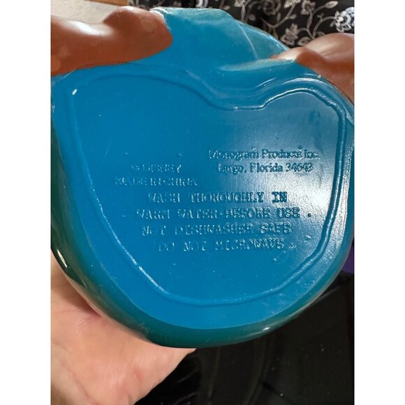 Vintage 90s Disney Goofy Water Drink Bottle Collectible With Straw - Picture 8 of 8